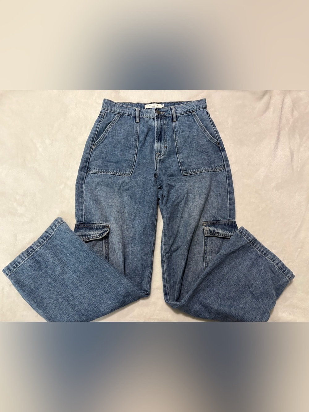 Hidden Los Angeles Cargo Jeans | Size 27 | Y2K/Vintage-Inspired